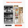 8-Tier Over the Door Pantry Organizer Hanging Storage Rack Adjustable Kitchen