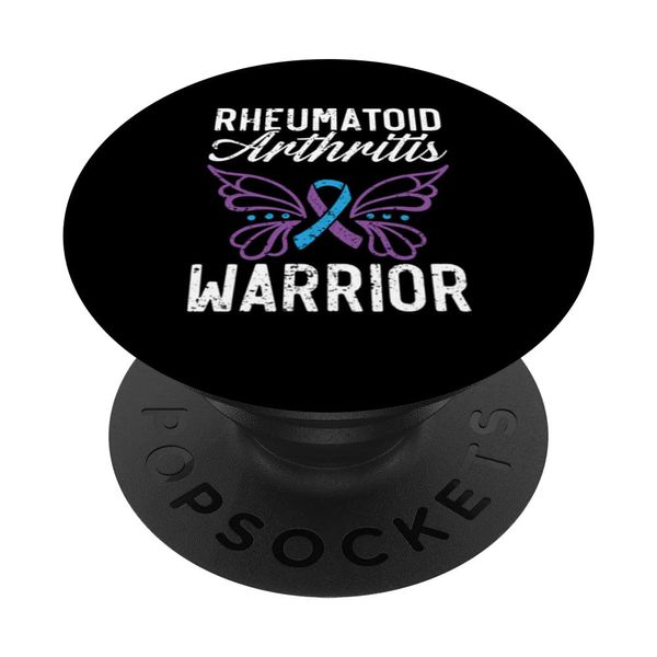 Rheumatoid Arthritis Warrior Autoimmune Disorder PopSockets Swappable PopGrip
