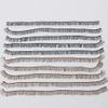 MILISTEN 20PCS False Eyelashes Doll Eyelash Strip Nylon Eyelashes Fake Eyelashes Eyelash Extension for Craft Doll (Black+Brown)