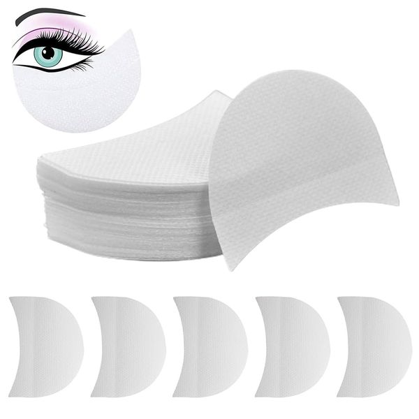 NHPY 200 Stück Aufkleber Augen Make-Up Anwendungswerkzeug Lidschatten Pads Augen Make up Aufkleber Einweg Lidschatten Aufklebe Protector für Augen Lippen Eyeliner Schablone