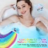 Rainbow Bath Bombs Gift Set, Handmade and Organic 8 Pcs Bath Bombs for Kids Women Relaxing with Natural Ingredients Bubble Bath Bath Toys Birthday Gifts for Women Her, Halloween Party Favors for Kids
