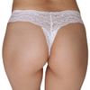 Beautiful Sheer Total re-suro-raizu T-back White