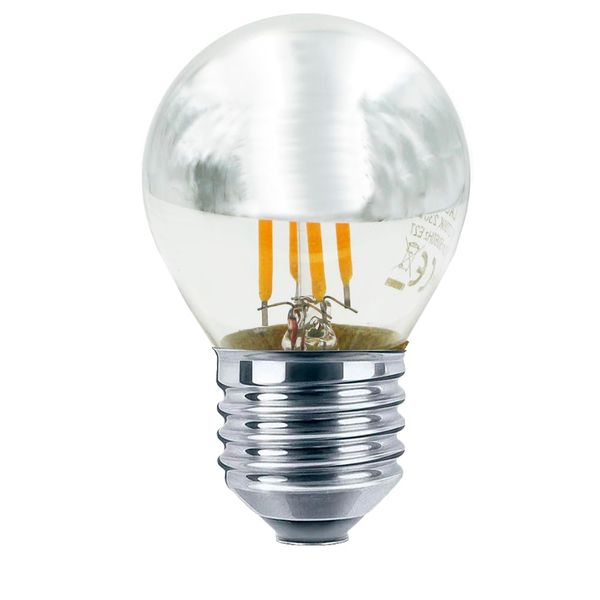 LED 3W Crown Silver Golf Ball E27 Very Warm White