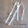 [nill] Nil Bra Strap, Translucent Clear Silicone, 2-Pack, translucent