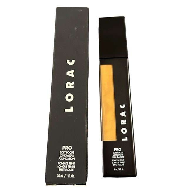 LORAC PRO Soft Focus Longwear Foundation 17 MEDIUM DARK 1oz - New In Box