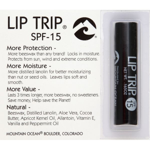 Lip Trip SPF 15, .165 oz ( Value Bulk Multi-pack)