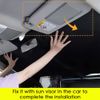Car Windshield Sun Shade Front Visor Foldable Dogs Shield UV Block Cover Cartoon
