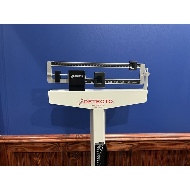 Detecto Eye Level Physician Beam Scale with Height Rod