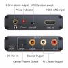 Micro USB Interface HDMI Arc Audio Extractor Digital DAC to RCA Coaxial SPDIF 3.5MM Converter Adapter