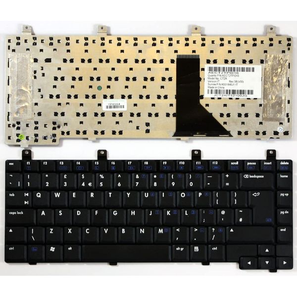 Power4Laptops UK Layout Black Replacement Laptop Keyboard Compatible With HP Special Edition L2000