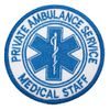 Patch MEDICAL STAFF Circular Emblem / Civil First Aid