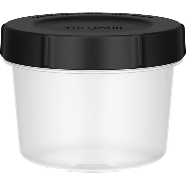 Thermos KC-RA500 BK My Food Container, Round, 16.9 fl oz (500 ml), Black