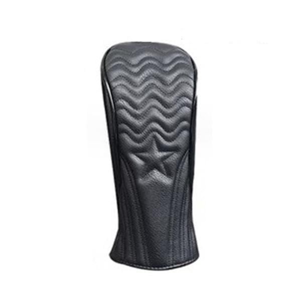 Remarks Japan Golf Headcover Utility PU Leather Stylish Waterproof Protective Scratch Resistant Black Cool