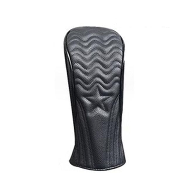 Remarks Japan Golf Headcover Utility PU Leather Stylish Waterproof Protective Scratch Resistant Black Cool