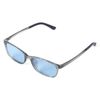 EVERNEVER AZ Label EVAZ-004C3-14 Sunglasses, Men's, Driving, Polarized Sunglasses, Stylish, Day/Night Use, Square, UV Protection, Light Color, Thin, Thin, Smoke (slightly Small to Regular Size)
