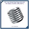 1/8" | Hex Socket Pipe Plugs (Inch-A2) [1/8" | 50pcs | A2/304 | DIN | BSPT]