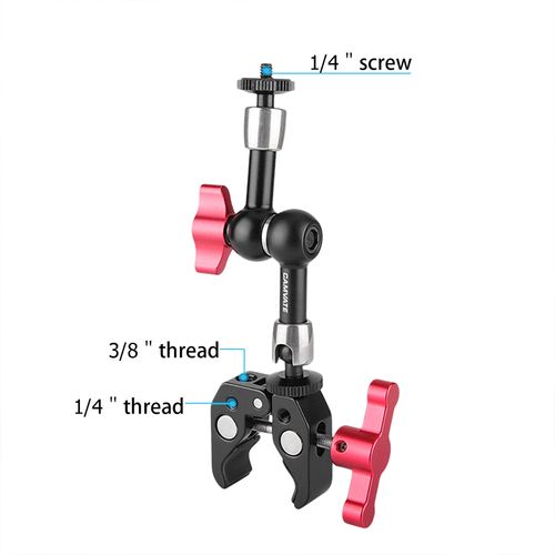 CAMVATE 7" Magic Arm Articulating Super Clamp for Camera Monitor Mount - 1670