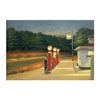 Spiffing Prints Edward Hopper - Gas - Medium - Matte - Framed