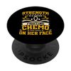 Fighting Chemo Chemotherapy Women PopSockets Swappable PopGrip