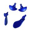 Ceozon Back Paddles for Ps5 Edge Controller Replacement Accessories 4 PCS Metal Back Buttons Paddle Blue