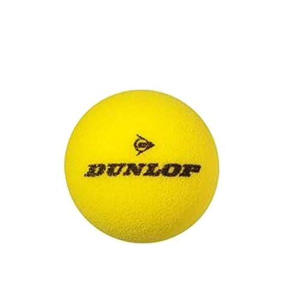 Dunlop Tennis Short Tennis Balls, Pack of 6, SPNGHG26BX, Yellow