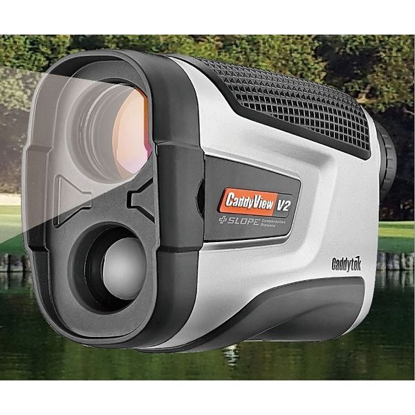 Caddytek Golf Laser Rangefinder with Pin Seeking and Slope CaddyView V2