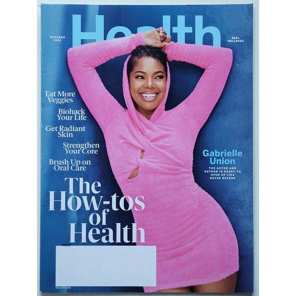 GABRIELLE UNION October 2021 HEALTH Magazine