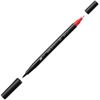 Pentel XSFW34A Brush Pen, Twin, Bold, Extra Fine, Black