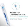 (12) Toothbrushes w/Cover, Individually Wrapped Disposable Travel Toothbrush