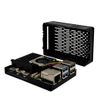 WEIYIXING Raspberry Pi 5 Case, Black ABS Case with Active Cooler Heatsink for Raspberry Pi 5(5B610)