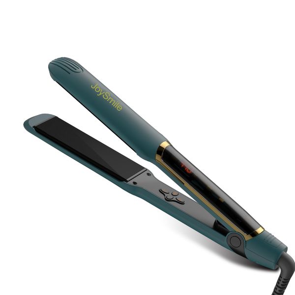 JoySmile Hair Straightening Iron (2024 Latest Straight Curl 2-Way) 1.5 inches (38 mm) Plate One Key MAX 230 ℃ 18 Level Temperature Control Home Appliances Beauty Beauty Home Appliances Hair Care