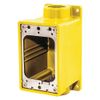 Weatherproof Electrical Box, 3/4" Hub Sz