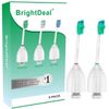 Brightdeal Replacement Brush Heads Compatible with Philips Sonicare Toothbrush Essence Xtreme Elite and Advance HX7022/66, 6-Pack