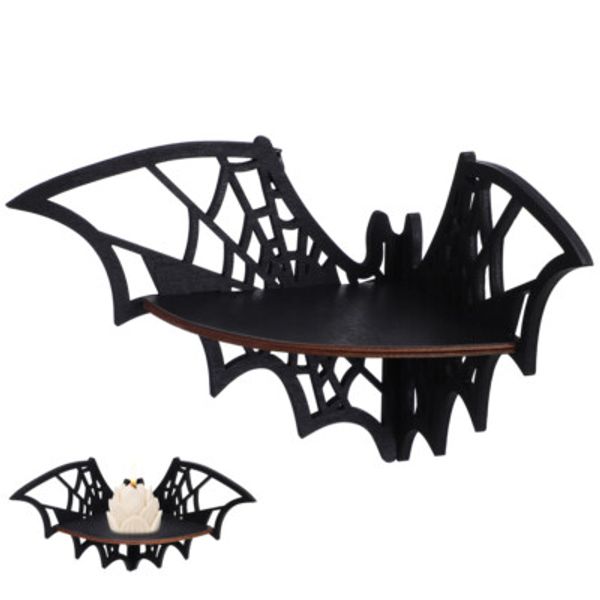 Black Wall Corner Shelves Hanging Bookshelves Floating Room