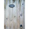 Cast Iron Metal Please Close the Gate Sign Plaque