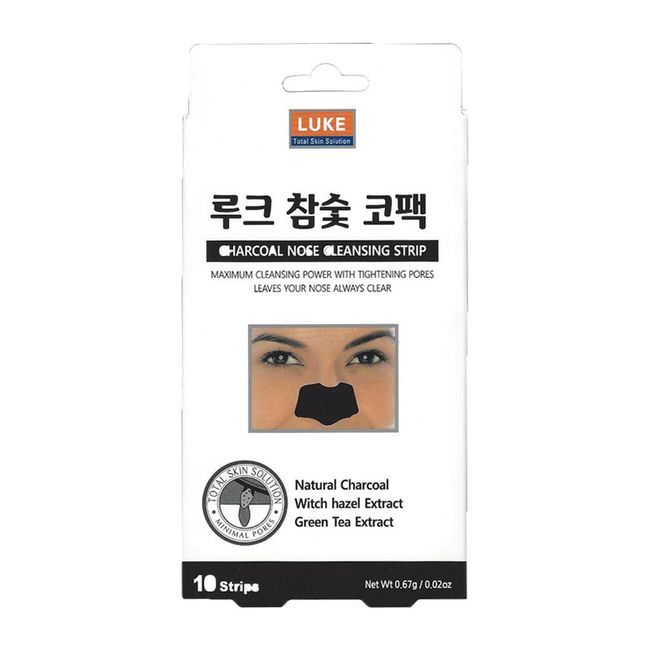 Others Luke Charcoal Nose Pack (10pcs) Nose Pack/Patch