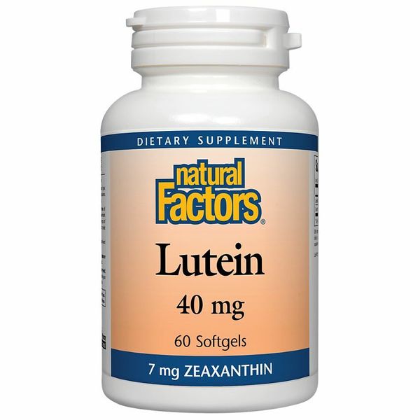 Natural Factors Lutein 40mg 60 softgels