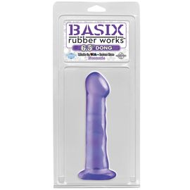 Basix Rubber Works 6.5 Inch Suction Cup Dong Purple EveryMarket