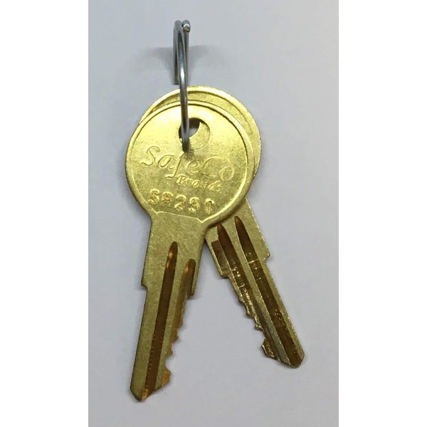 2-Keys for Electrical Panels & Switches SafeCo Brands (SR251 Square D)