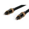 StarTech.com TOSLINK20 20 ft (6.1 m) Digital Optical Audio Cable, Toslink Digital Optical SPDIF, Premium, Male/Male, Optical Audio Cable