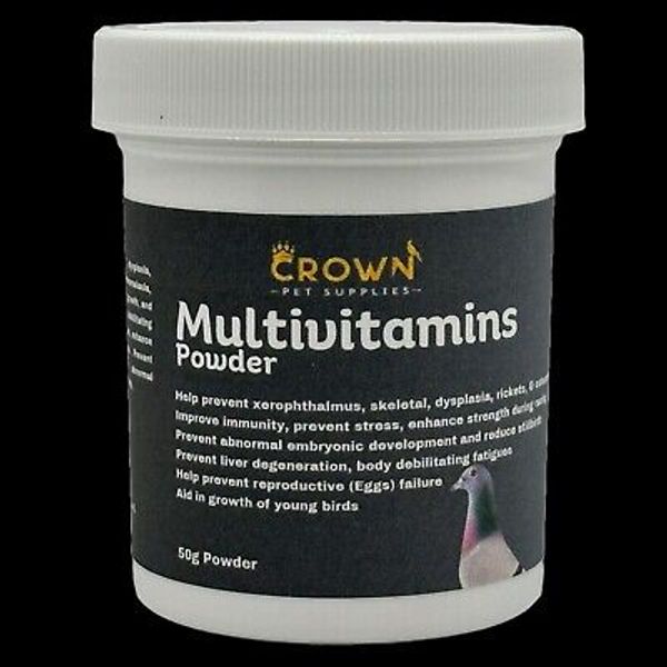 Multivitamins, Growth & Immunity, Prevent Eggs Failure, Strength For Pigeons