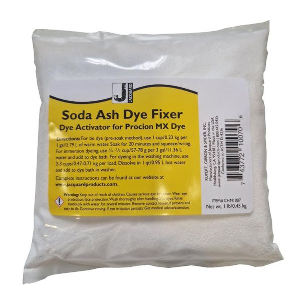 Jacquard Products Soda Ash Dye Fixer, 1 Pound Bag
