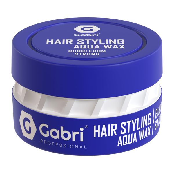 Gabri Hair Styling Wax 150 ml, Hair Styling Wax, Hair Gel Wax, Edge Control, Maximum Control and Long Durability, Hair Wax for Men and Women (Bubble Gum Strong)