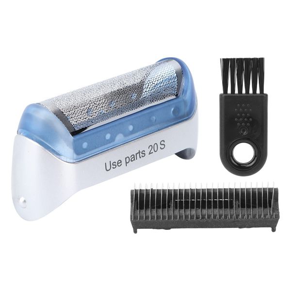 Replace Razor Head Electric Shaver Foil Clean Brush Hair Beard Trimmer Replacement Parts Fit for Braun 20S