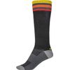 Fly Racing 2022 MX Riding Socks (Thin Black, LG/XL)