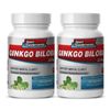 Memory Supplements - Ginkgo Biloba Extract 120mg - Mental Alertness- Brain  2B