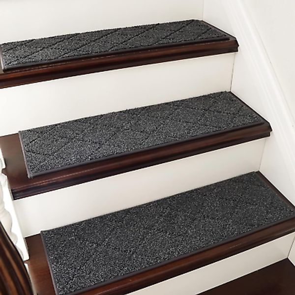 Edging Stair Treads Non-Slip Carpet Mat 28Inx9In Indoor Stair Runners for Wooden