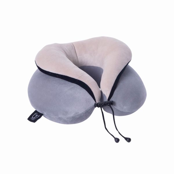 BeeCozy Nackenkissen Flugzeug - Nackenkissen - Reisekissen - Nackenkissen Reise - Flugzeug Kissen - Travel Pillow - aus weichem Memoryfoam - Nackenhörnchen