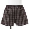 Trunks with Pads for Minor Leakage, For Men and Men, 50cc Absorption, No Stains, Invisible, For Residual Urine Feeling, Brown, Size M