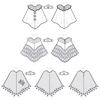 Simplicity Sewing Pattern S9350 Misses' Poncho Costumes and Face Masks